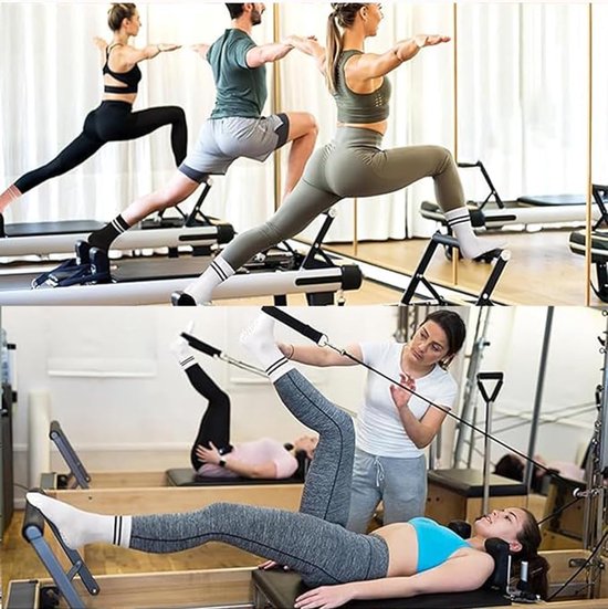 3 Paar Antislip Sokken Dames - Yoga, Pilates, Ballet — afbeelding 4