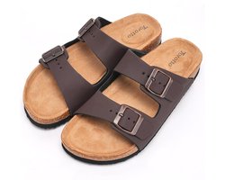 Torotto Dames Leren Mules - Comfortabele Instappers