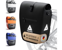FREITHAL 2in1 Fietstas voor Bagagedrager 27Liter - Zwart