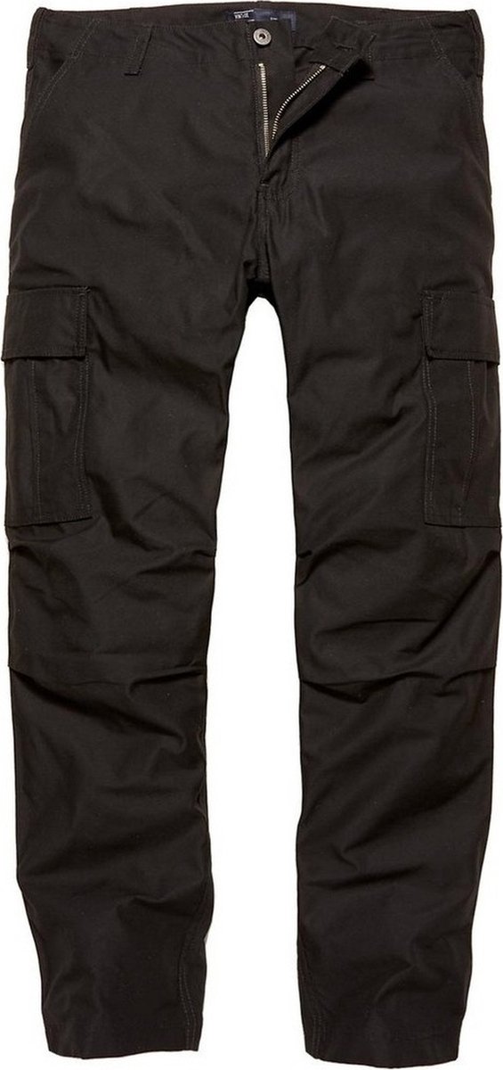 Vintage Industries Owen Heren Cargobroek Zwart