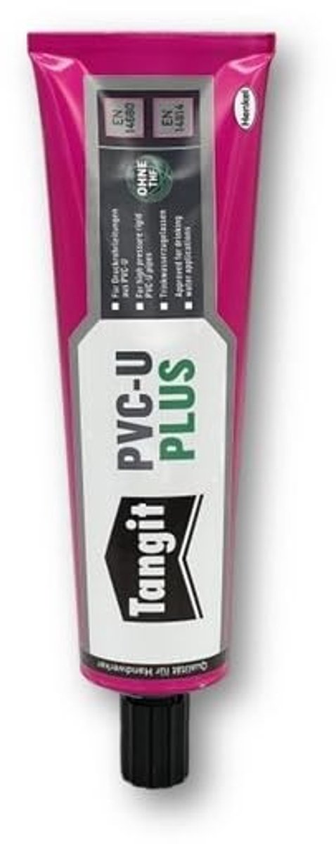 PVC-U Plus Lijm voor Druk- en Drinkwaterleidingen (125 g)