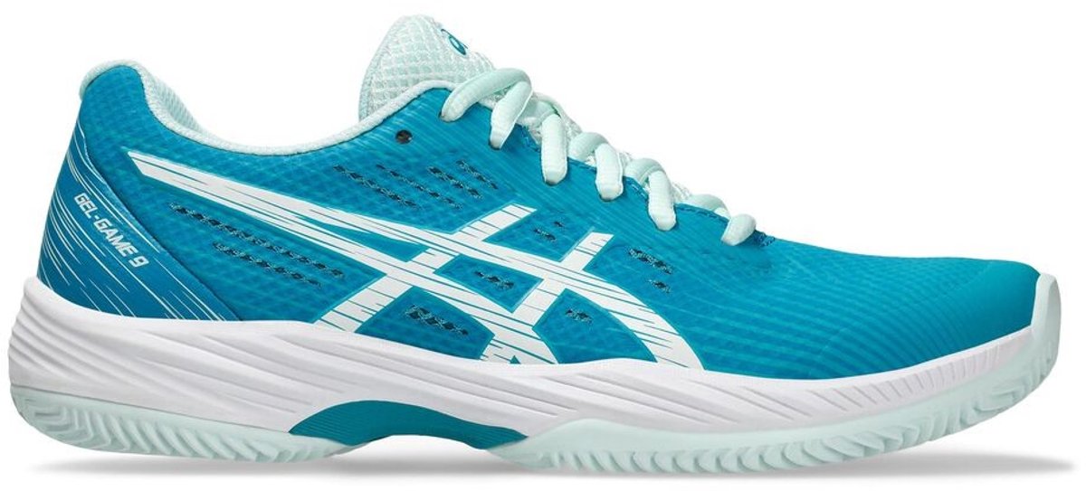 Chaussures de tennis Femme Asics Gel-Game 9 Clay/OC 40.5 Wit