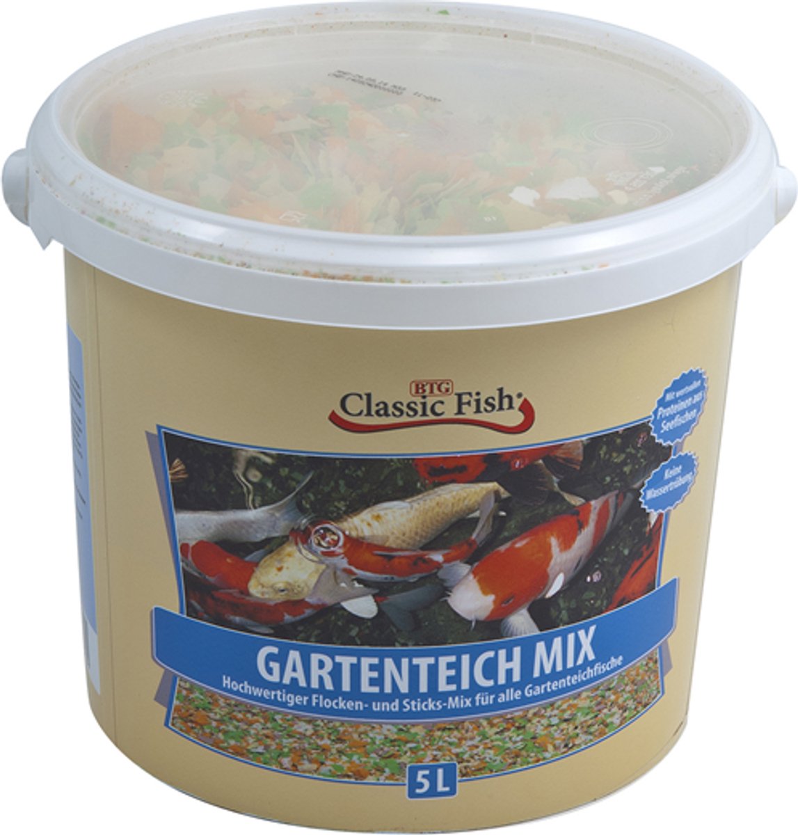 Klassieke vis TeichMix 5L emmer - 5L