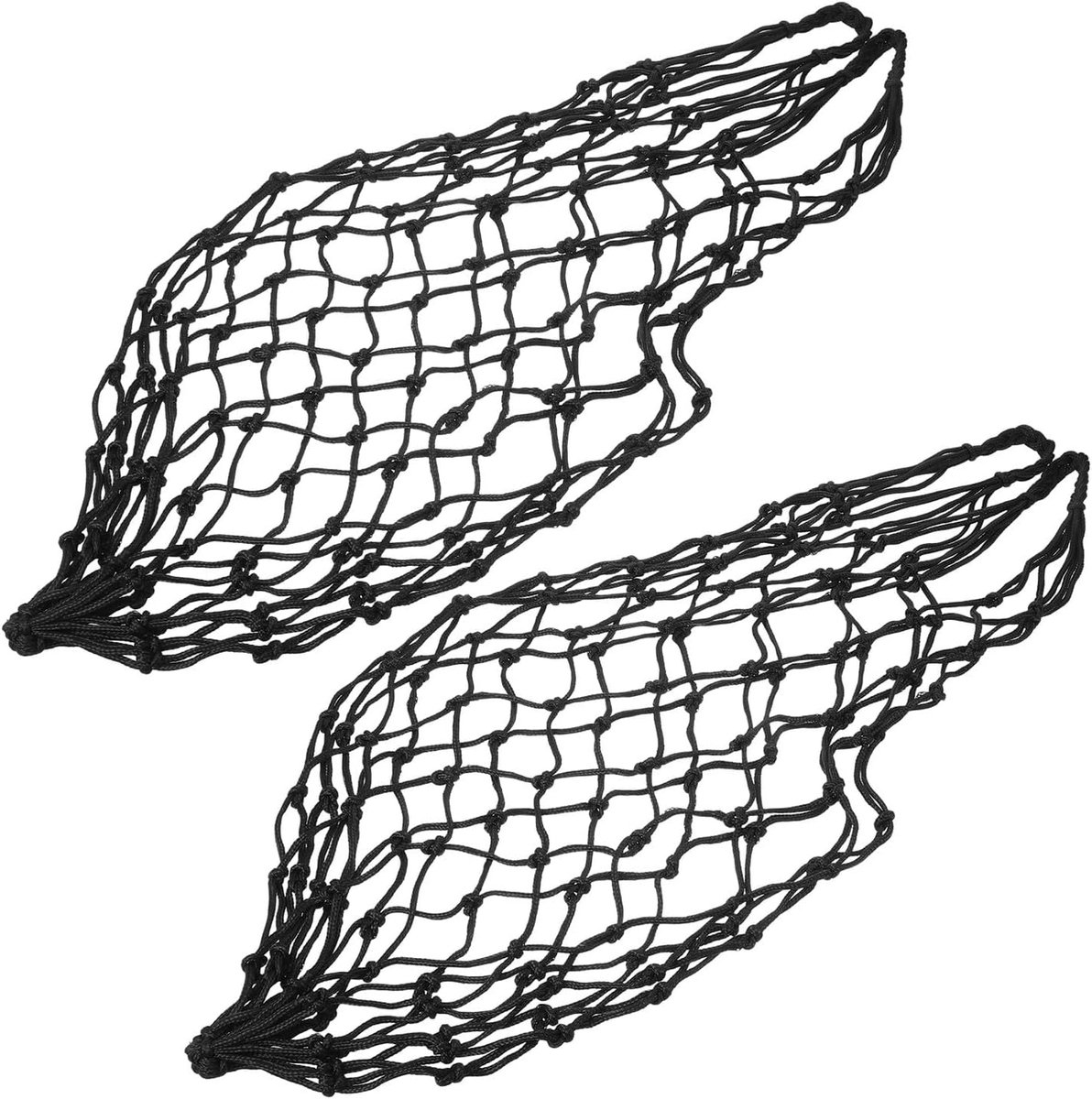 2 Stuks Hooinetten Voor Geiten Hangende Hooizakken Draagbare Hooivoeder Voor Geiten Hooinet Hangende Hooizakken Wandhooinet Wortelhooizak Zwart