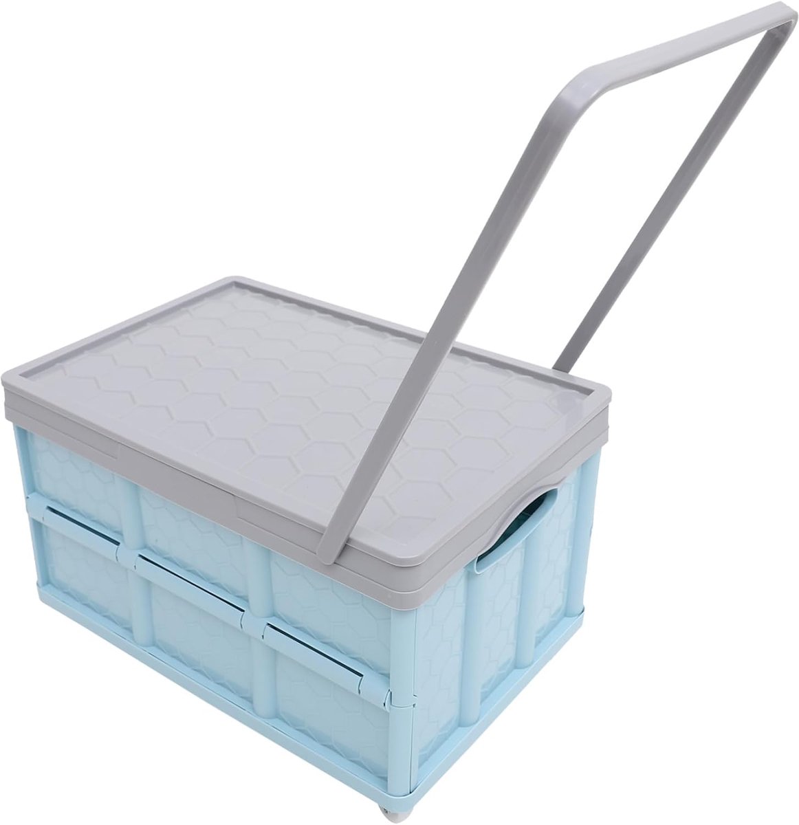 Opbergdoos met Wielen Inklapbare Draagbare Organizer voor Speelgoed Kleding Beddengoed voor Slaapkamer Woonkamer Eenvoudig Te Verplaatsen Te Gebruiken