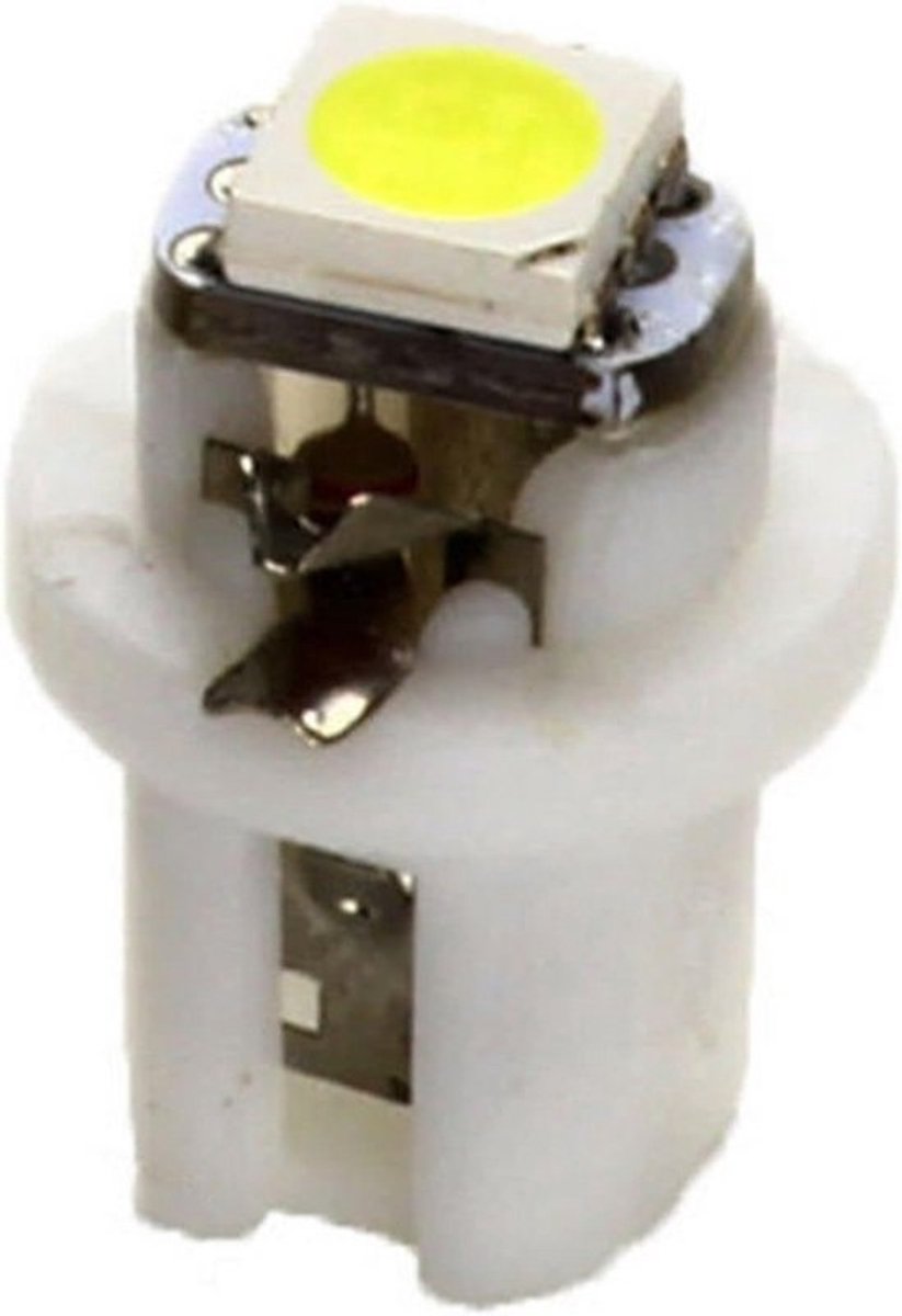 Ledverlichting 5050 SMD - Voor dashboard en instrumentenpaneel - B8.5d BAX10D - Wit