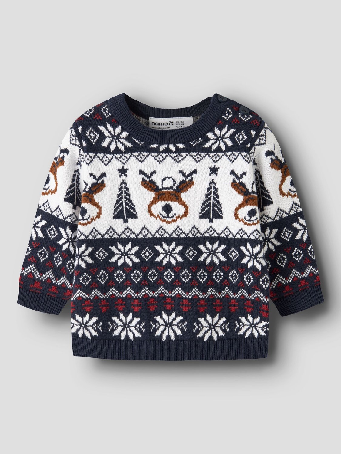 Name it Trui Biologisch katoen Kerst