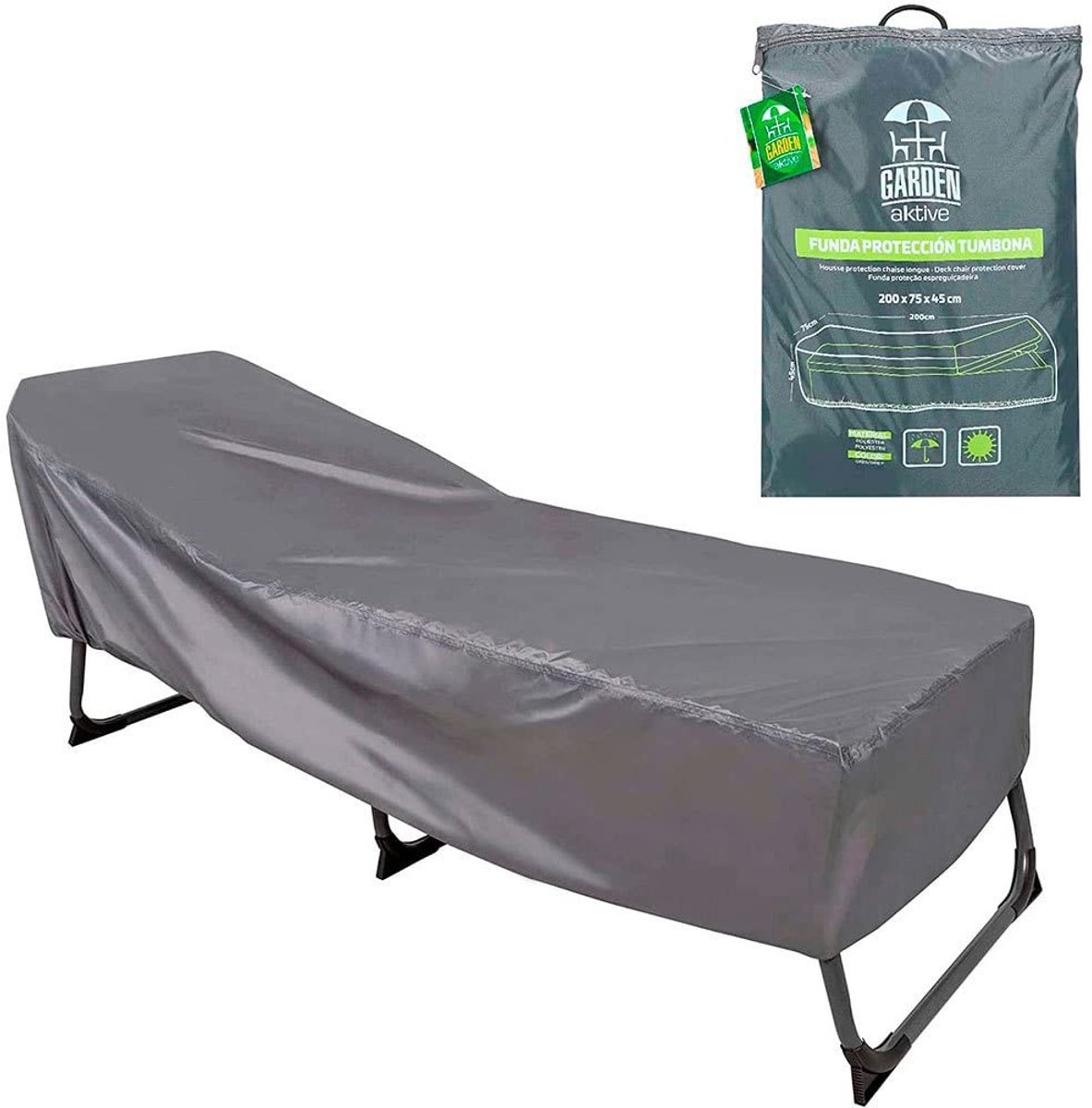 Beschermhoes voor Ligbed - 200 x 75 x 45 cm
