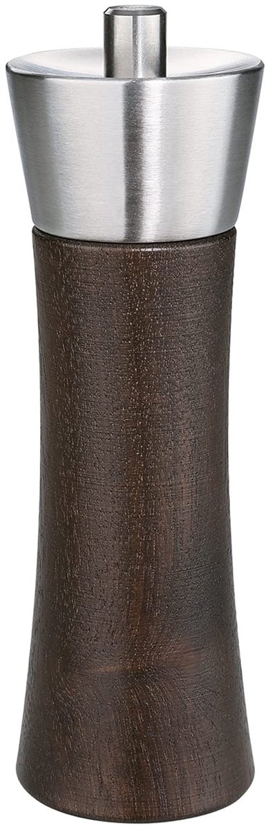 Elzusha - Pepermolen - Hout - Donker walnoot - 18 cm