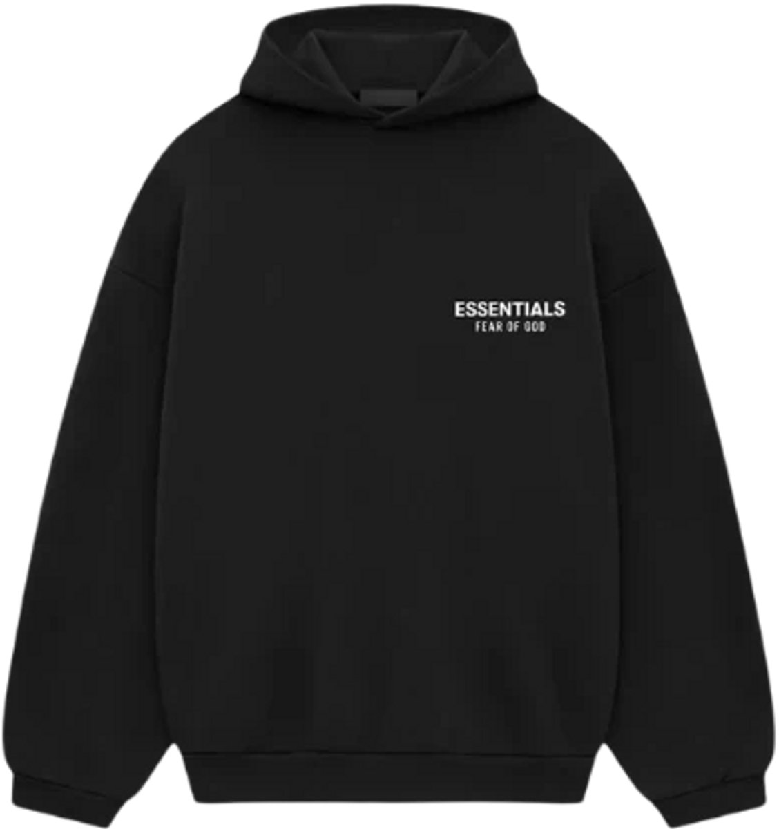 Fear of God Essentials Fleece Hoodie Zwart