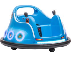 AIYAPLAY elektrische botsauto kinderen - Afstandsbediening en LED-verlichting - Blauw