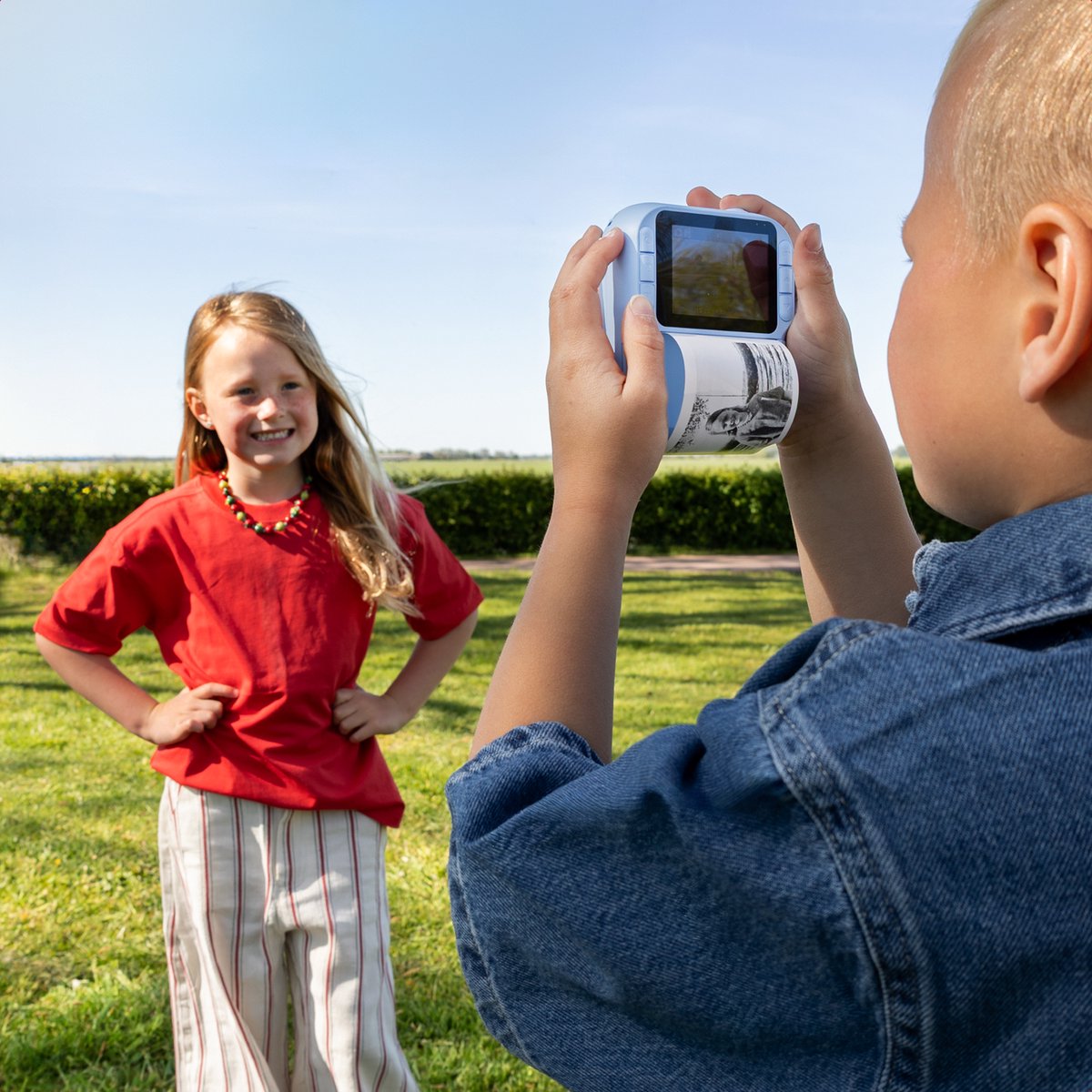 imoshion Kids Camera met Fotoprinter met 10-pack Printpapier - Blauw — cadeau in Spellen & Speelgoed - foto 2