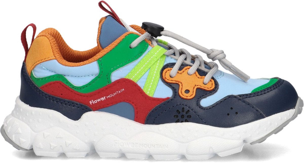 FLOWER MOUNTAIN Yamano 3 Junior Sneakers - Jongens - Blauw - Maat 25