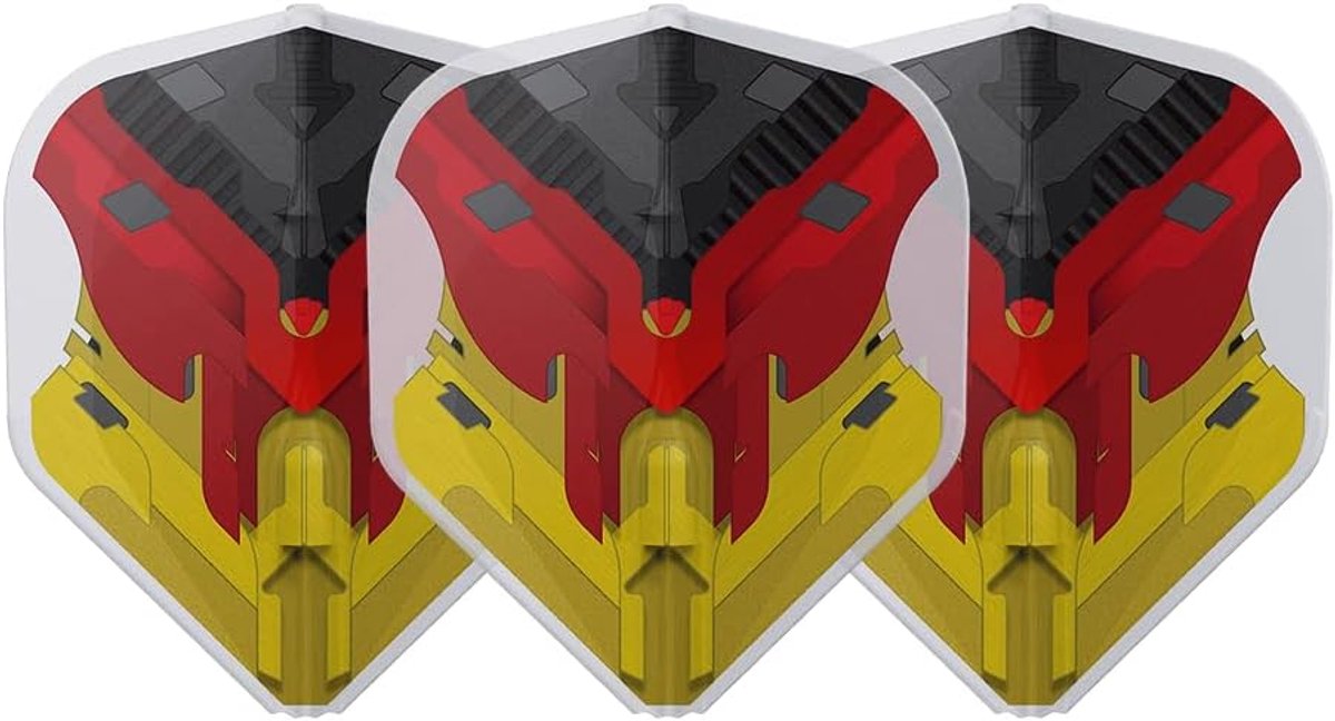 L-Style L1 EZ V Series V1 Germany Type D Clear White - Dartflights - ShopVlot