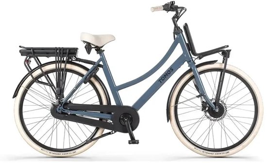 Tomos EB 16 - Elektrische Fiets - 28 inch - 250W motor - Actieradius tot 140 km - 7 versnellingen - Hydraulische schijfremmen - Blauwgrijs Glans — afbeelding 2