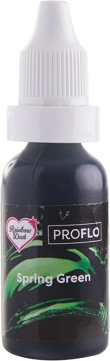 Colorant liquide airbrush - spring green - 15 ml - sterk geconcentreerd - direct gebruiksklaar - ShopVlot