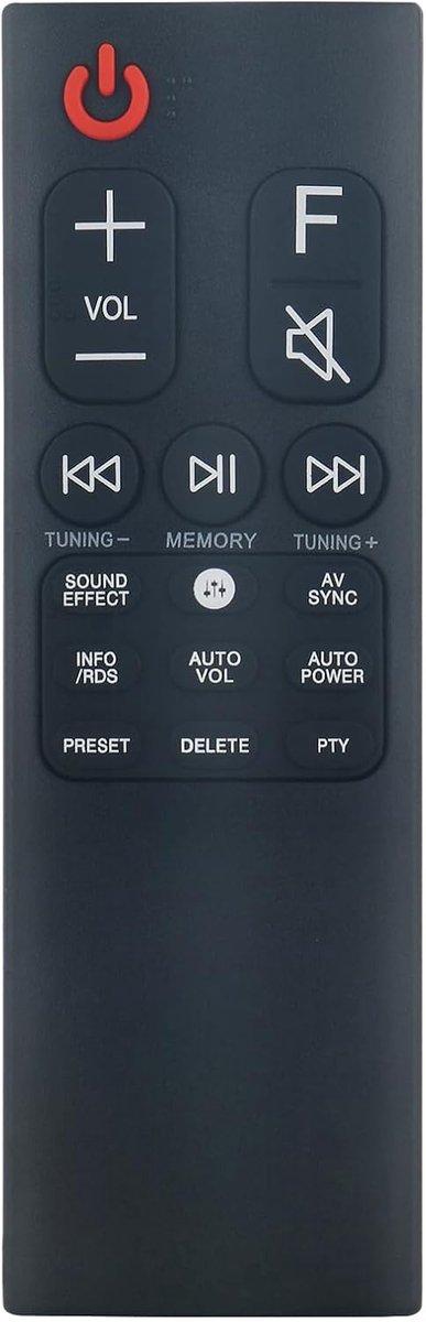 AULCMEET AKB75595312 Replacement Remote Control Compatible with LG Soundbar SK6 SK6Y SK8Y SK1 SK10 SK10Y SK9 SK9Y SK6F - ShopVlot
