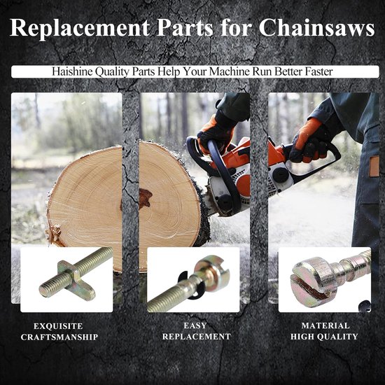 Bar Chain Adjuster Tensioner Screw Fit POULAN 2200 2300 2500 2600 2750 Chainsaws - ShopVlot — afbeelding 3
