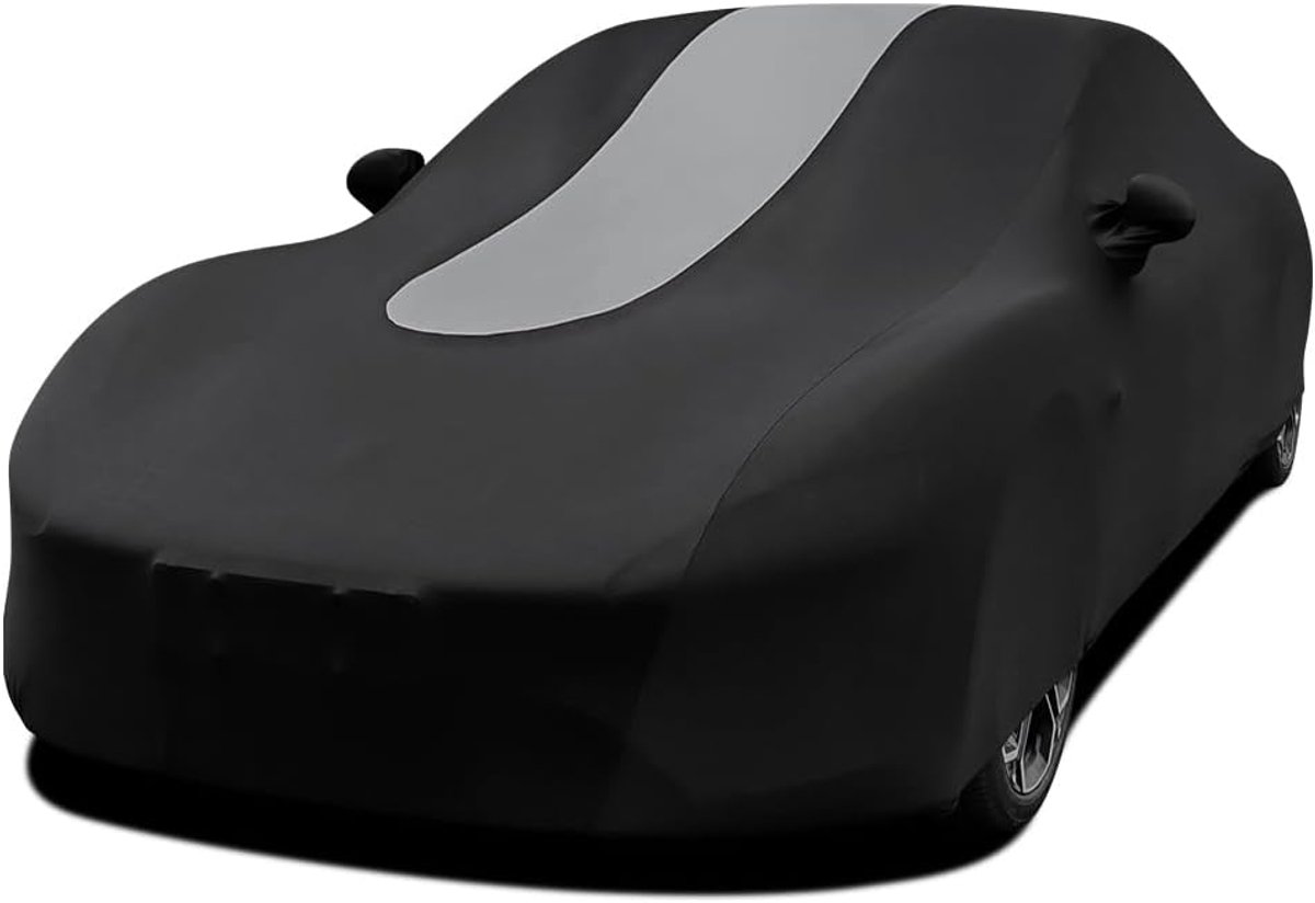 WinPower Indoor Full Car Cover 4.25-4.45M SUV Breathable Stretch Elasticity Protection Dustproof Anti-scratch for - ShopVlot