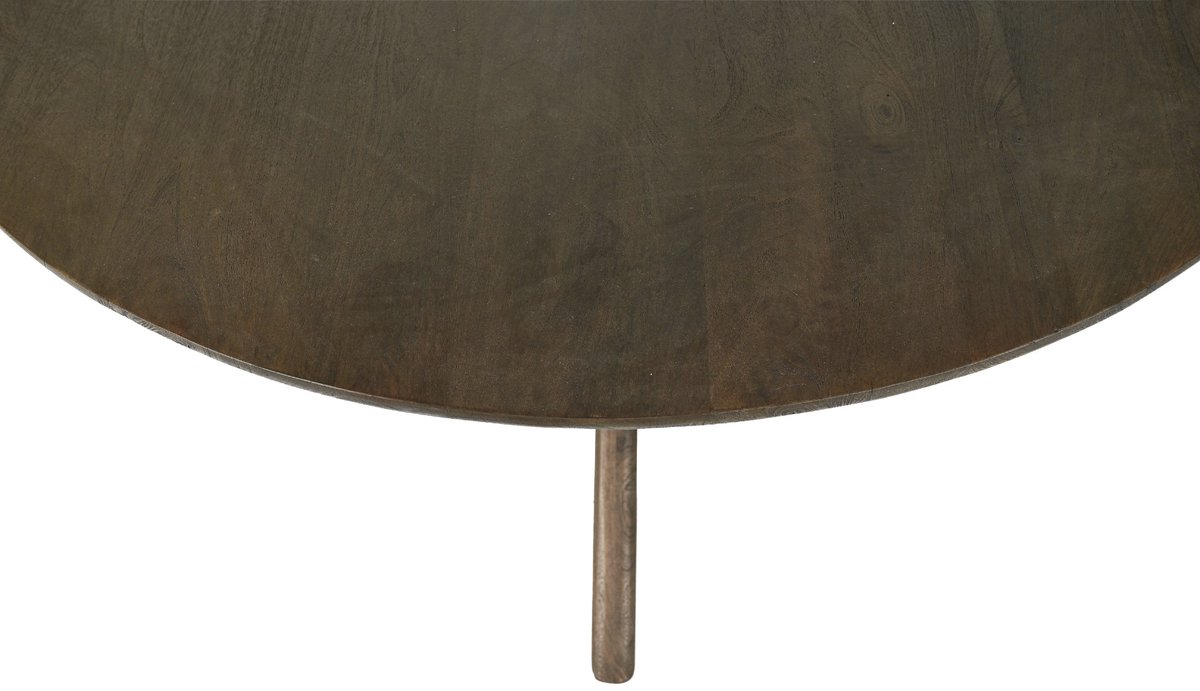 Brix - Eetkamertafel Montreaux Round Brown - 130x130x76cm
