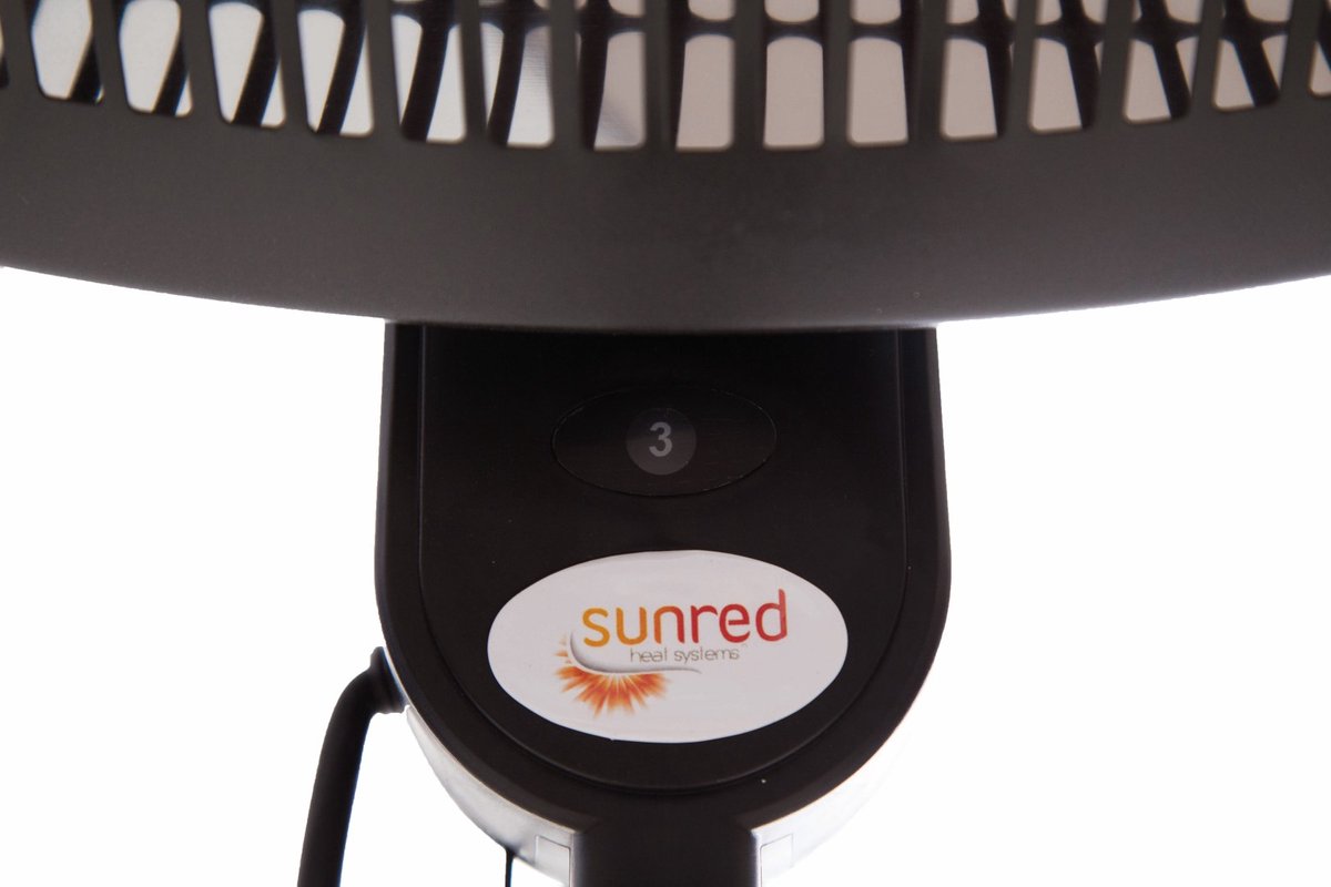 Sunred Elektra Quartz 2000 W - Freestanding Patio Heater - Black