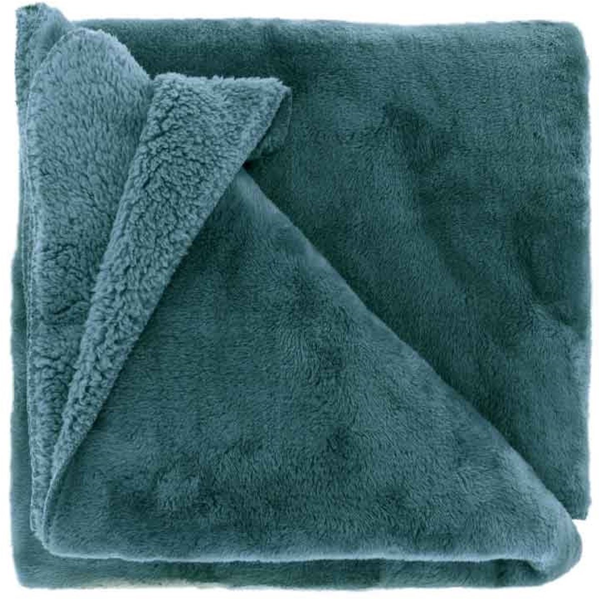 Unique Living Plaid Torvah Jeans Blue -150x200cm Blauw