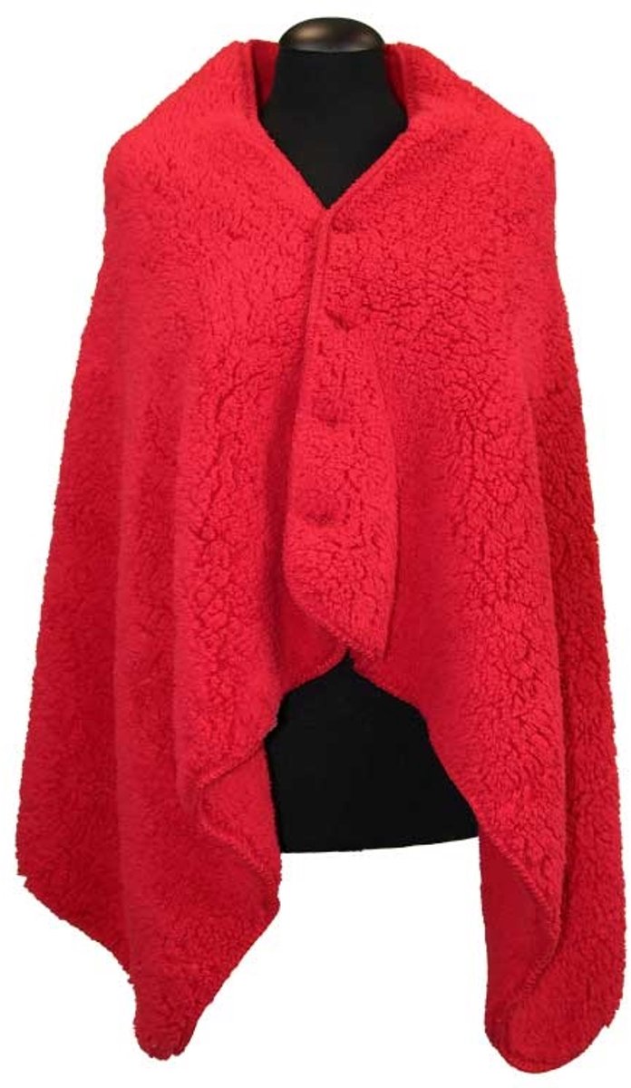 Unique Living Plaid Nox Red -75x150cm Rood