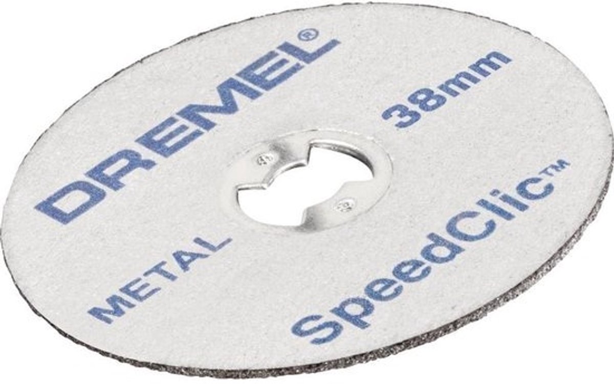 5x snelwissel-doorslijpschijven 38mm voor metaal - EZ SpeedClic Set