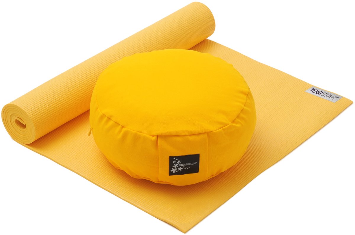 Yoga-Set Starter Edition - Meditation (Yogamatte + Kissen)