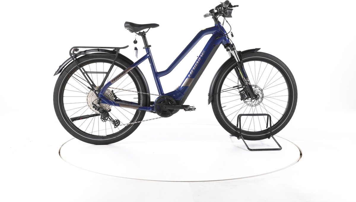 Haibike Trekking 7 Elektrische trekkingfiets Yamaha Accu 630Wh 27,5" blauw Pro