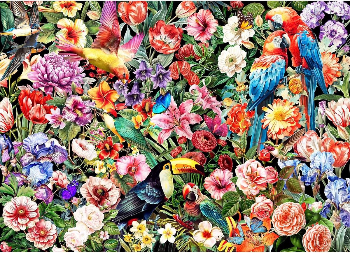 Puzzle 1000 pieces, puzzle adults, a challenging riddle, puzzle games for the whole family, gifts for women, gifts for - ShopVlot