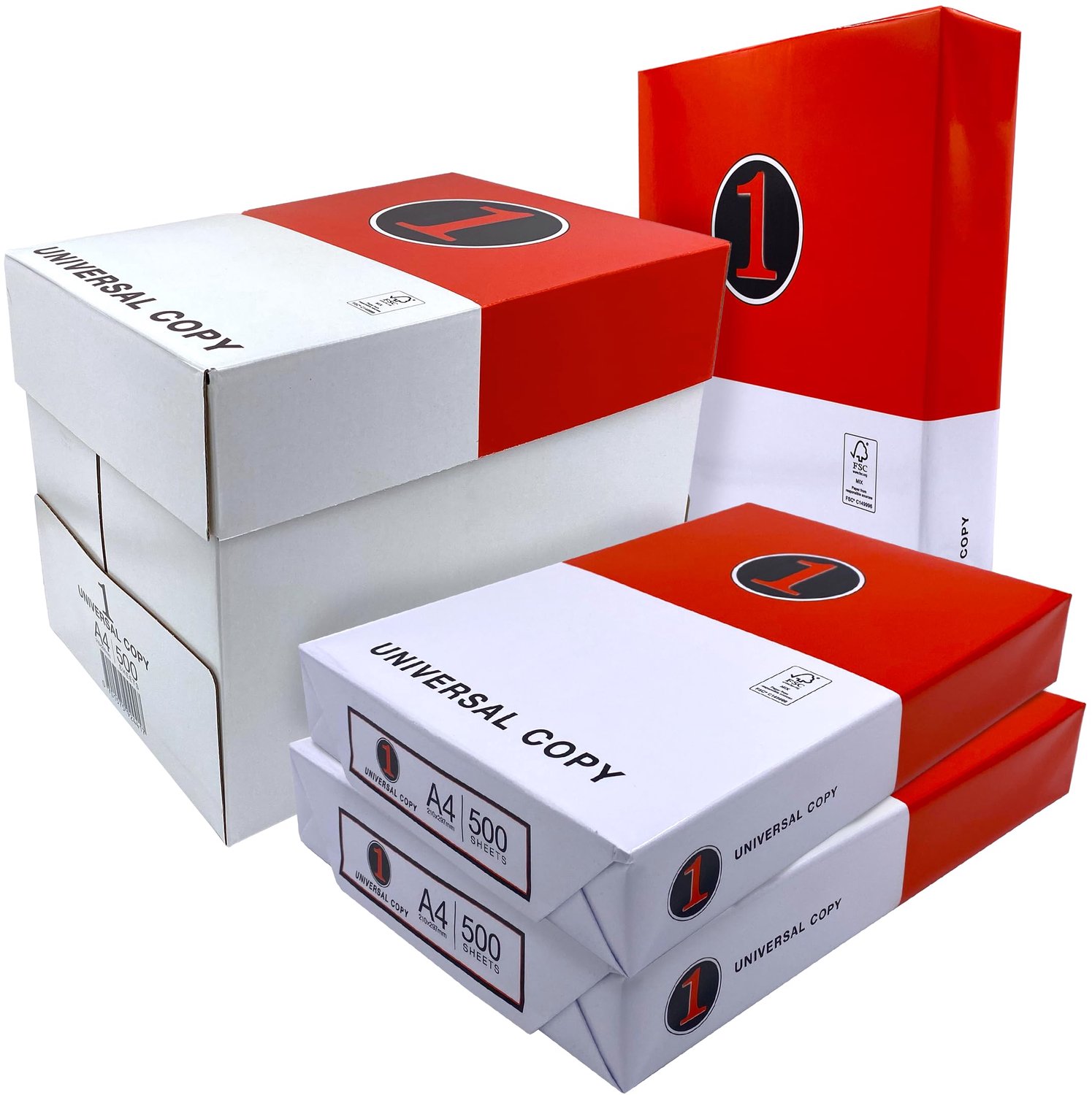 A4 Kopieerpapier - 75 Gram - 2500 Vellen