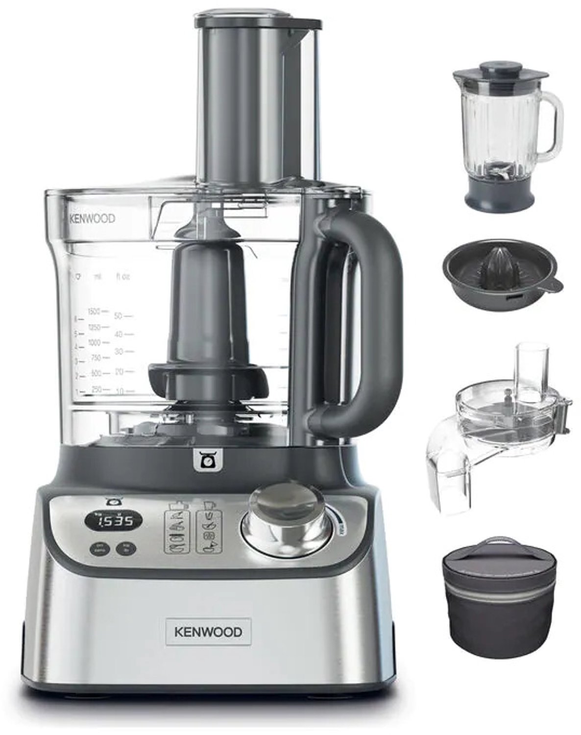 Bol.com Kenwood FDM72.990SS - Keukenmachine - 3 L - RVS - Ingebouwde Weegschaal aanbieding