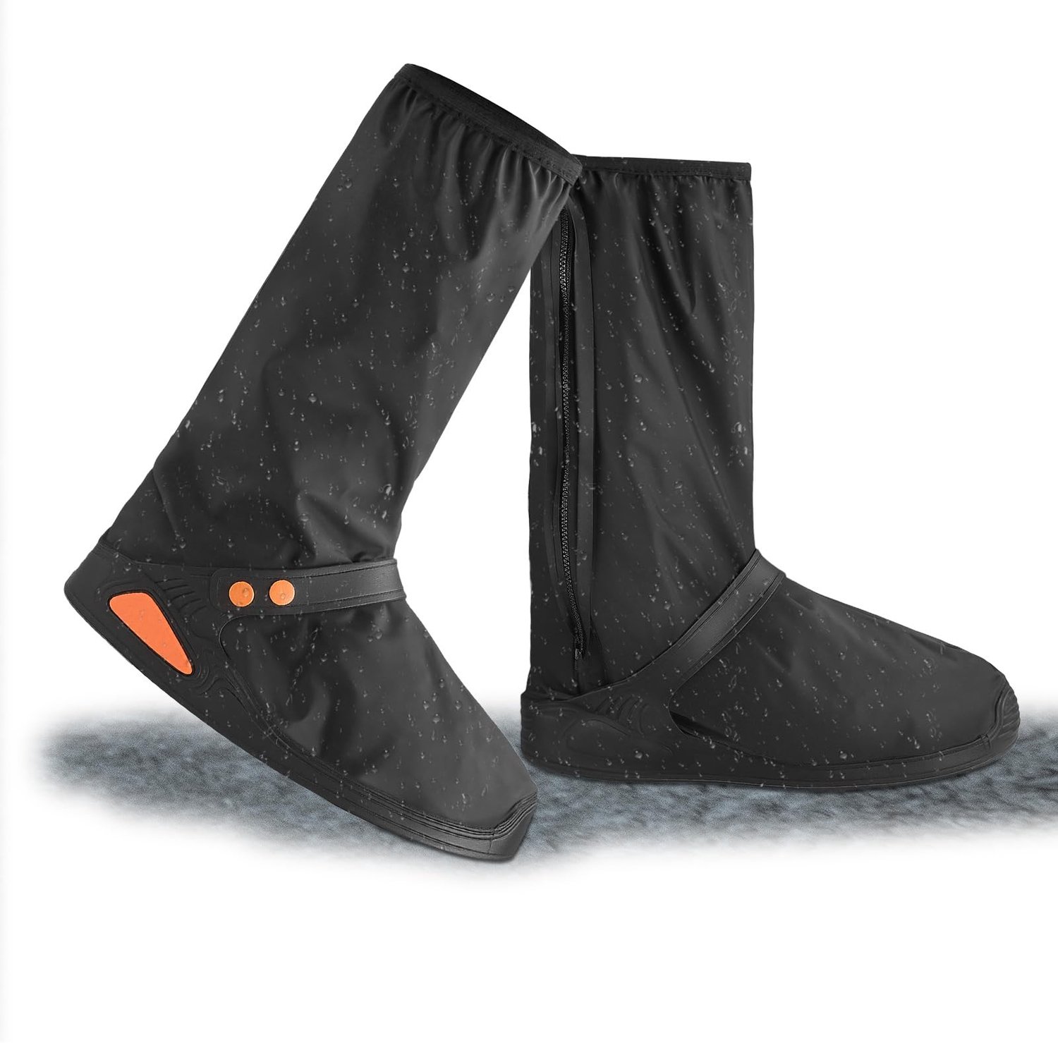 Famanu - Regenoverschoenen - Bescherming voor je schoenen bij regen - Waterdicht en antislip - Zwart 1 stuk
