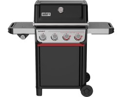 Weber Spirit E-435 4-Pits Gasbarbecue met Zijbrander Zwart