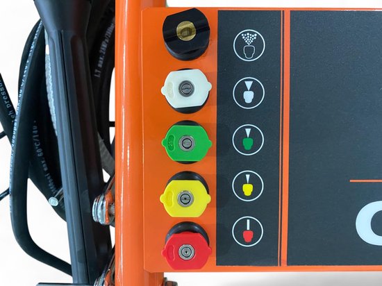 Hogedrukreiniger Benzine 15 pk - 250 Bar Druk - 420 cc Motor - 10 Meter Slang - Industriële Reiniging — afbeelding 5