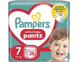 Pampers Active Baby Luierbroekjes Maat 7 (15+kg) 38 stuks