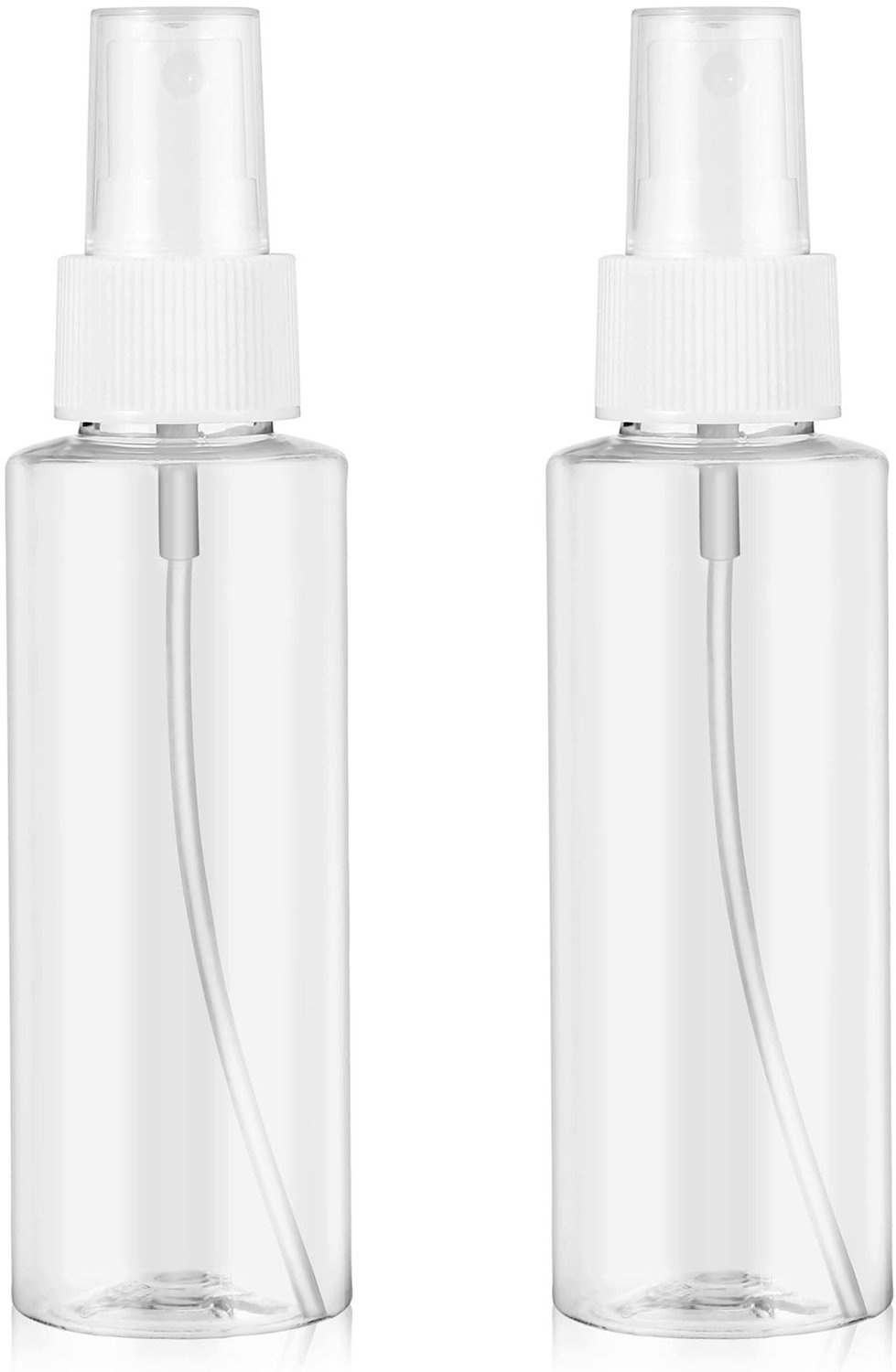 2x Reisflesjes met Vernevelaar, TSA-goedgekeurd, 100ml