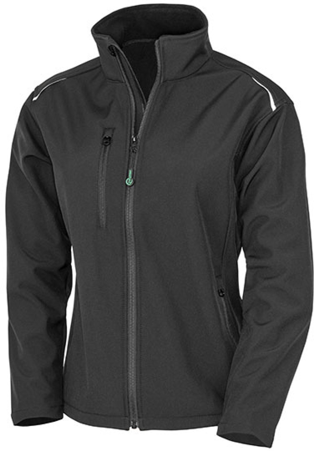 Result Women´ Recycled 3-Layer Printable Softshell Jacket RT900F Zwart