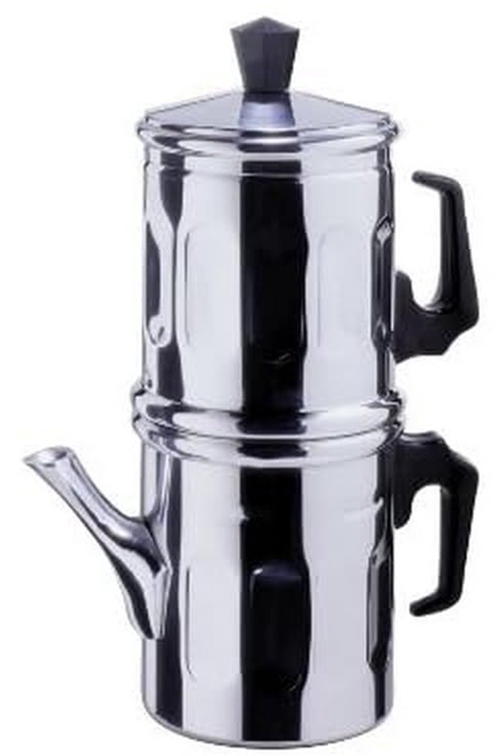 Traditionele Neapolitaanse Koffiezetter voor 3-4 Kopjes