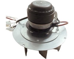 Rookafzuiging Pelletkachel - Ecofit 2RECA3 Motor - 23 Watt Vermogen - 150 mm Ventilatordiameter - Aluminium Wiel - Voor Pelletovens Biomassa