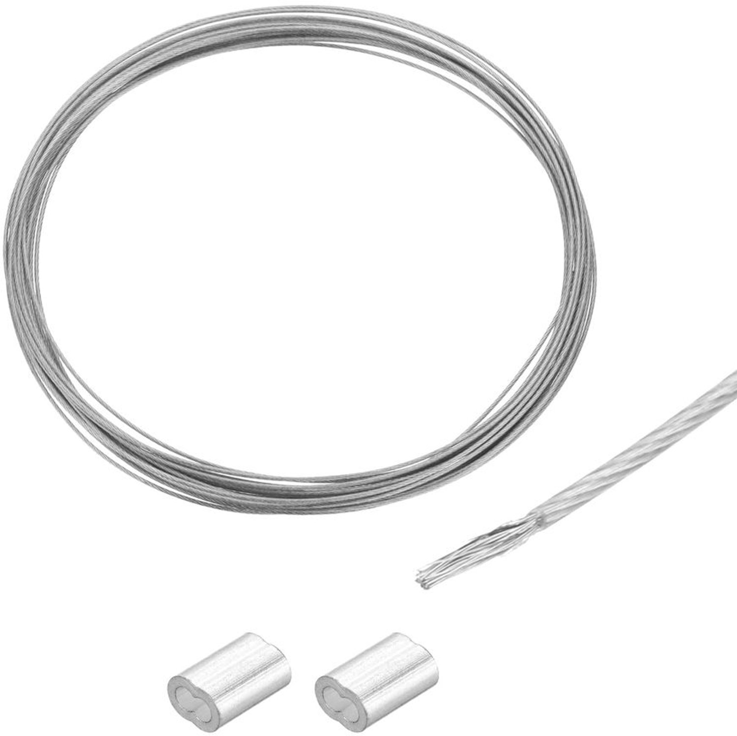 5 Meter RVS Kabel met Vinyl Coating voor Diverse Toepassingen