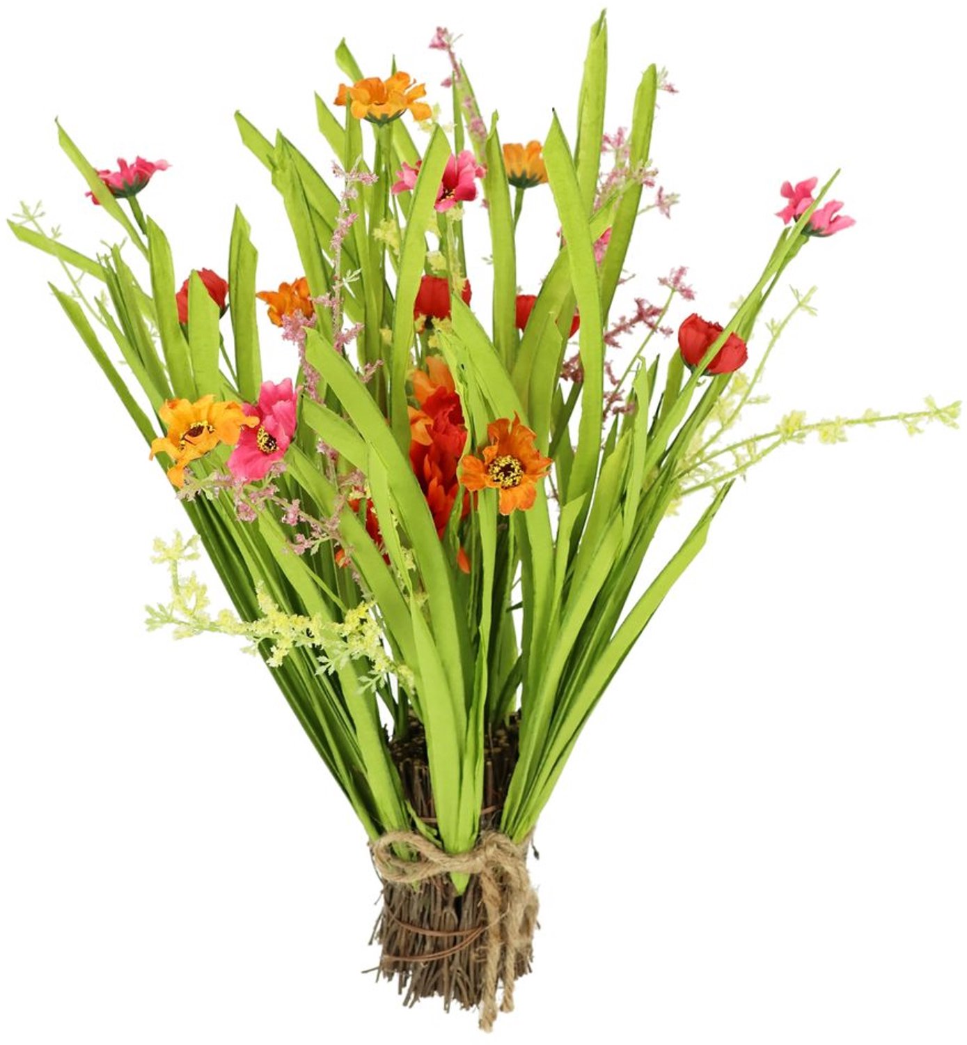 Kunstgras met Margrieten, Decoratieve Bloemstukken