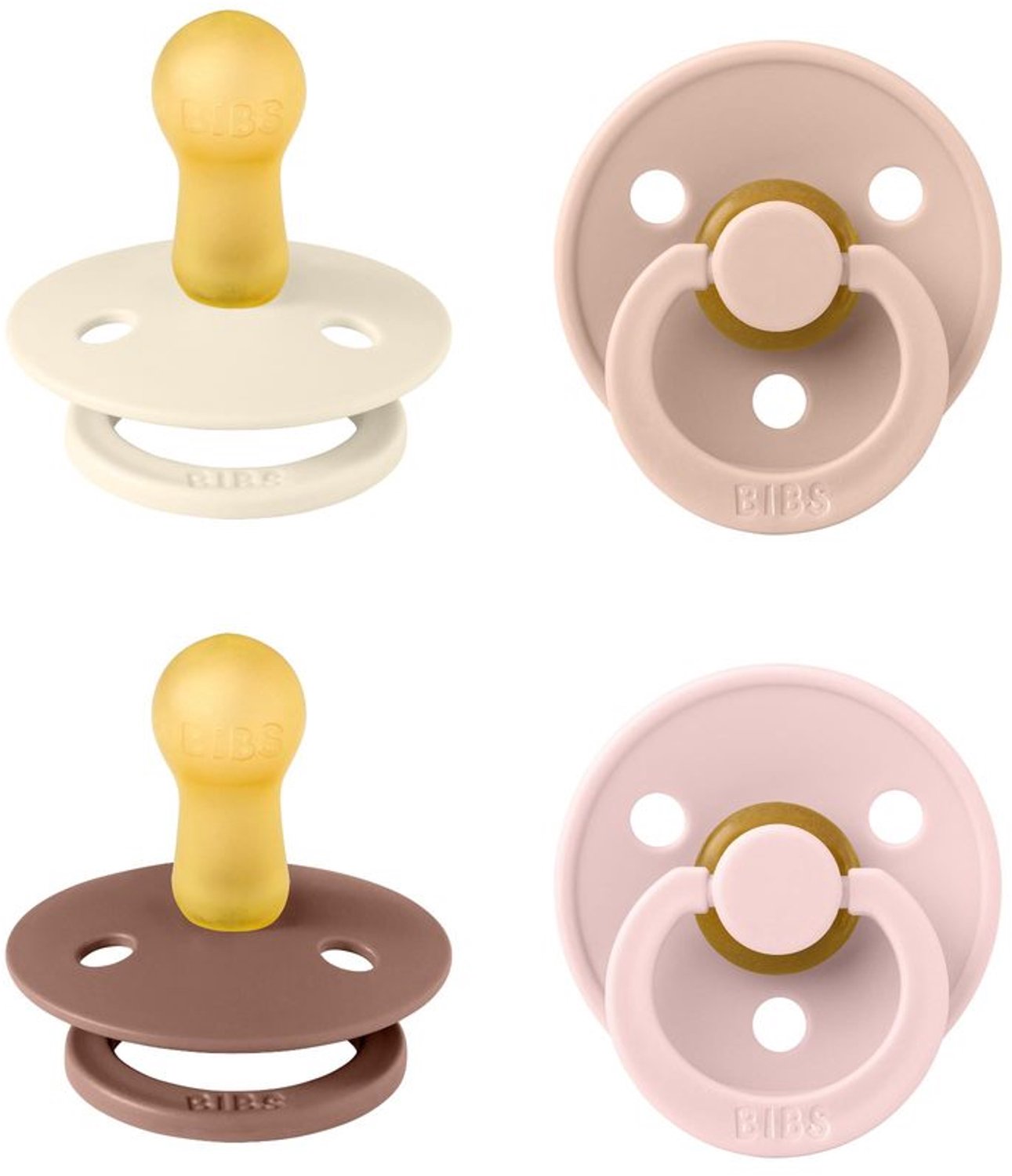 Fopspeen 6-18 maanden - BPA-vrij - Blush Mix 4-pack