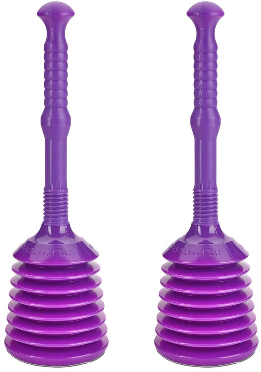 Turbo Stamper voor Toilet en Wasbak - Set van 2
