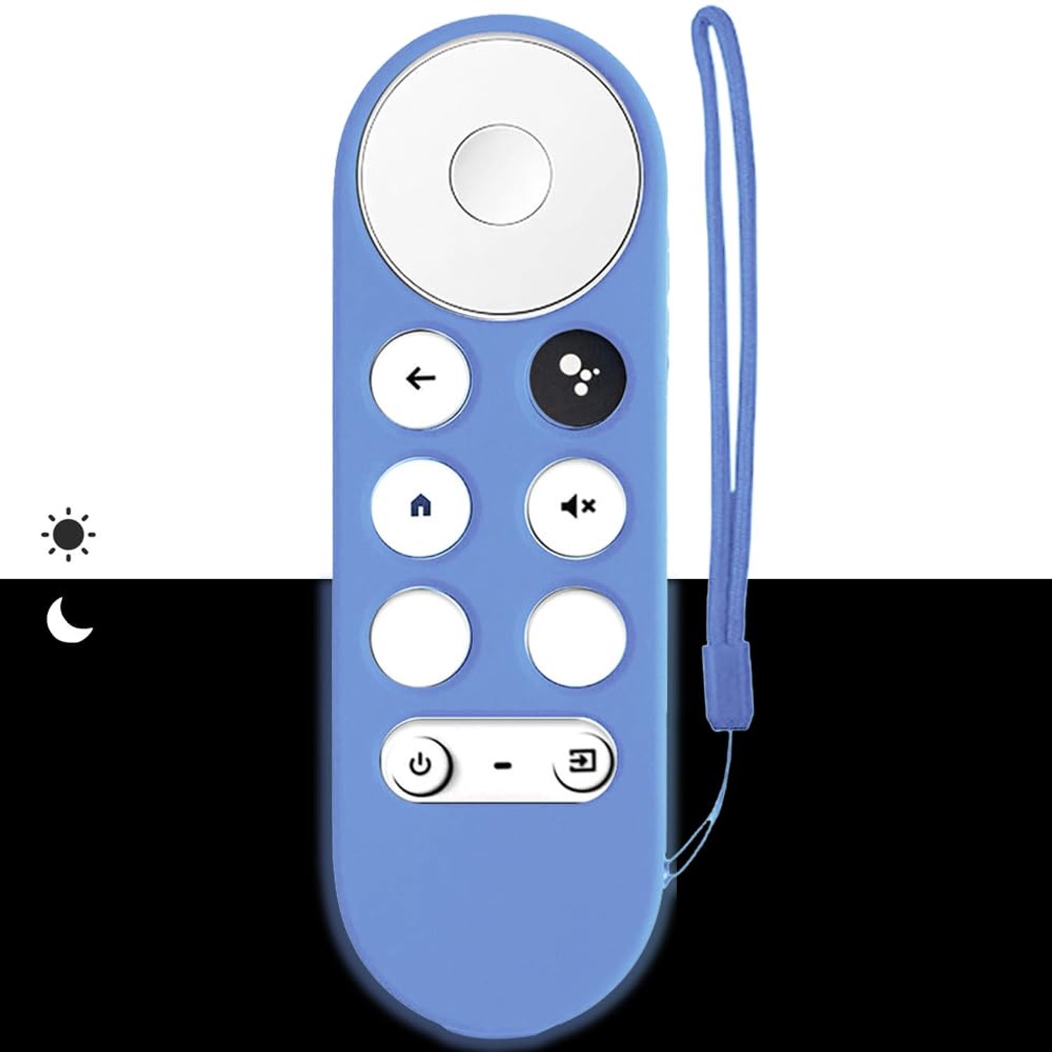 Afstandsbediening Hoes voor Google Chromecast 2020 4K / 2022 HD - Antislip Siliconen Bescherming