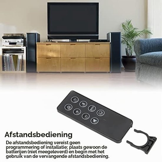 Afstandsbediening voor 5 10 15 Sound Bar, Vervangende Afstandsbediening voor Soundbar Series II en TV Soundbar Sound System — afbeelding 4