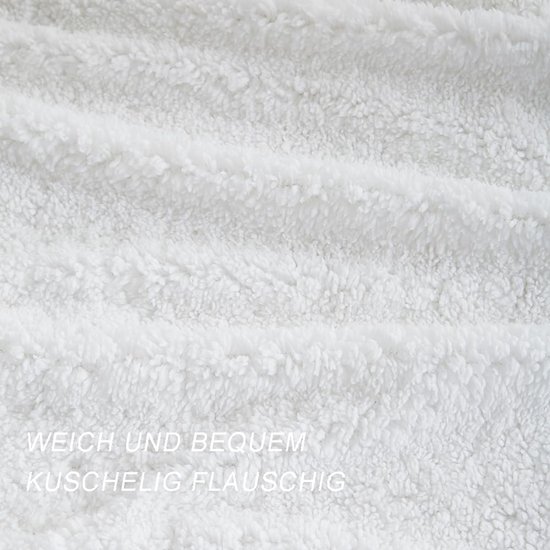 Winter dekbedovertrek 135x200 teddy fleece — afbeelding 5