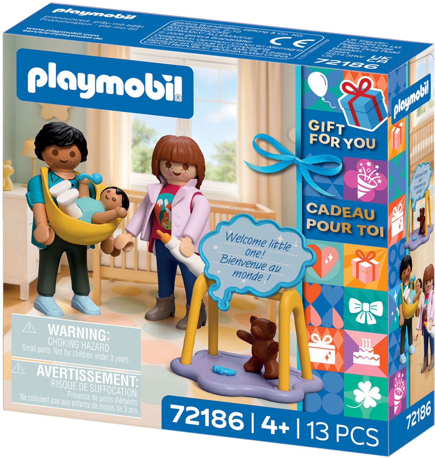Playmobil geboorte speelset - baby familie cadeau set. – foto 7