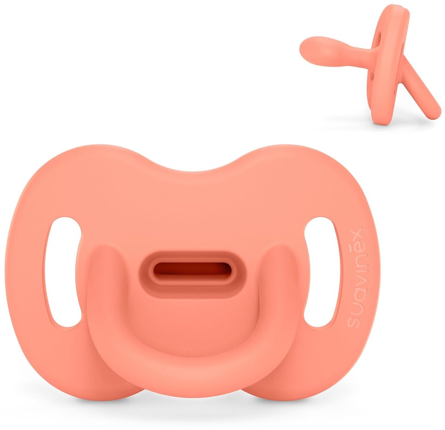 Suavinex SX Pro Speen 6-18 Mnd - Superzacht Siliconen, Peach Pink
